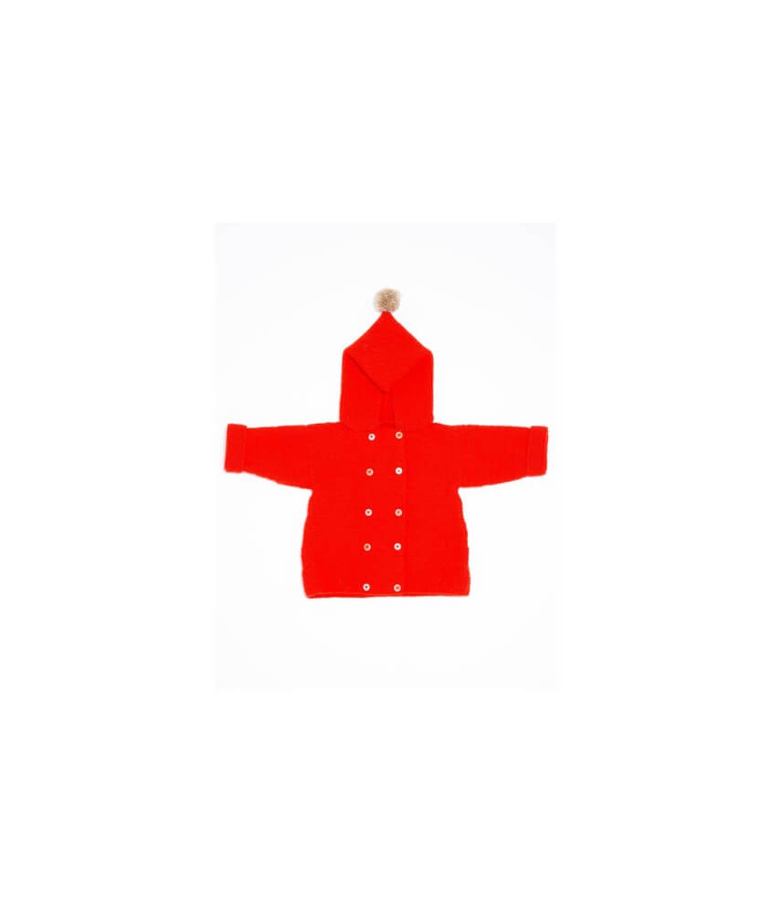 Manteau bébé à capuche - Bergère de France