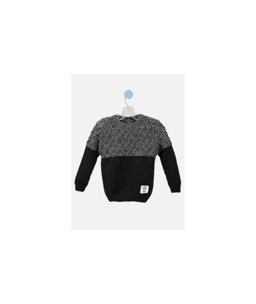 Pull enfant bicolore - Bergère de France