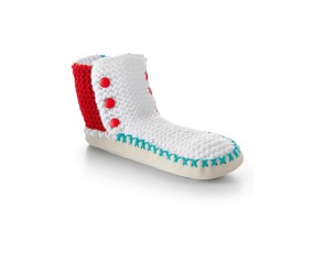Chaussons à semelles 2 couleurs - Bergère de France