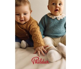 Catalogue Phildar n°277 - Layette Tricot Fils Piliers - 26 modèles bébé Automne/Hiver 2026