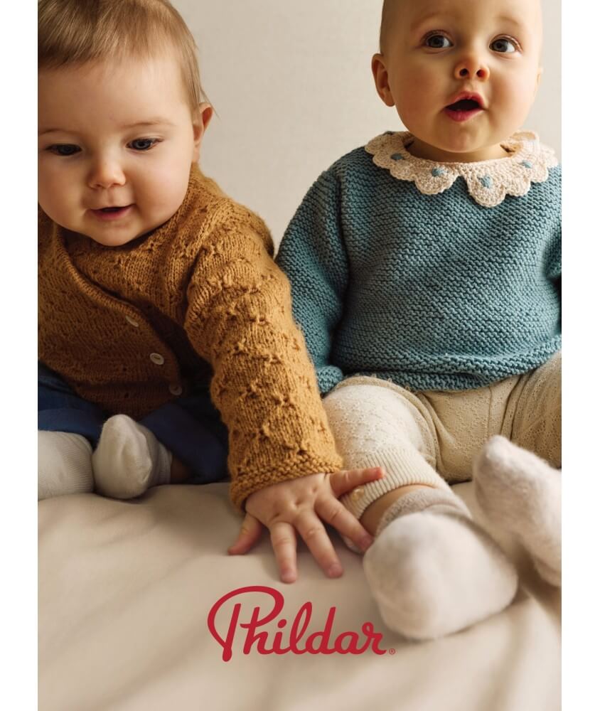 Catalogue Phildar n°277 - Layette Tricot Fils Piliers - 26 modèles bébé Automne/Hiver 2026