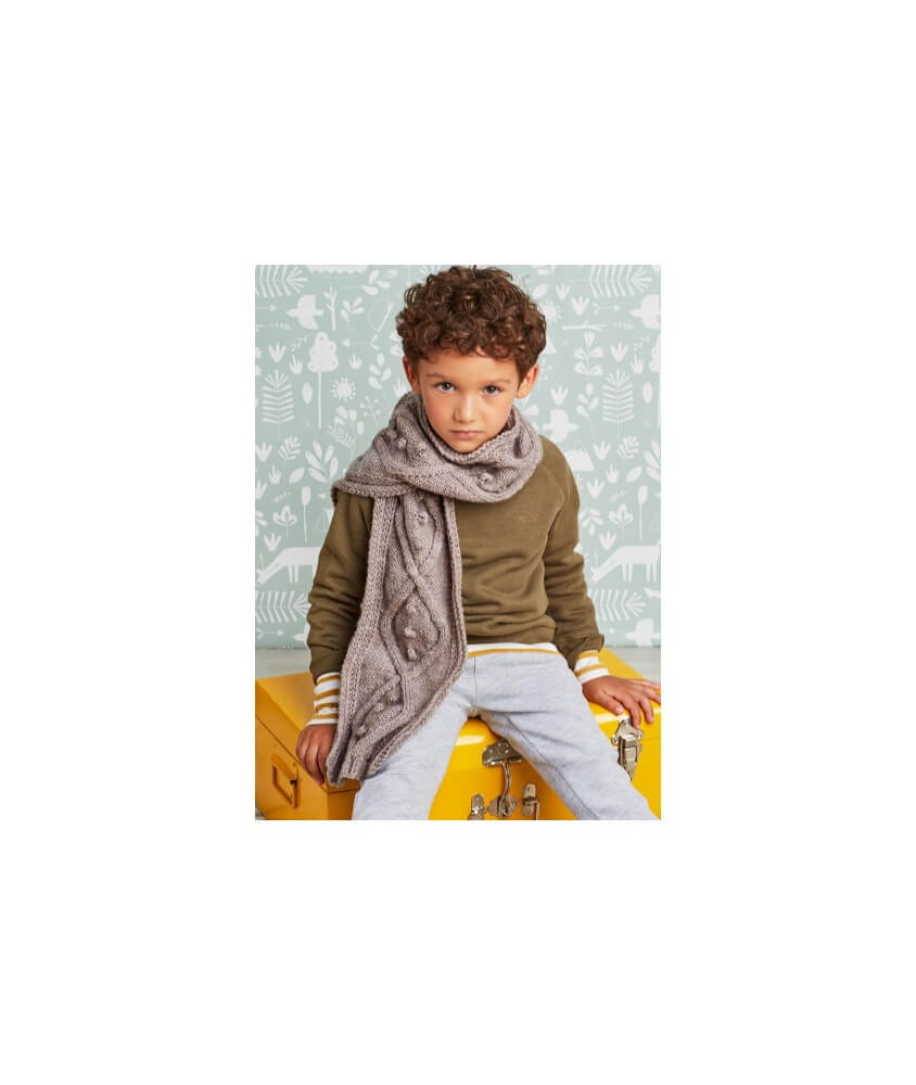 Écharpe enfant à torsades - Bergère de France
