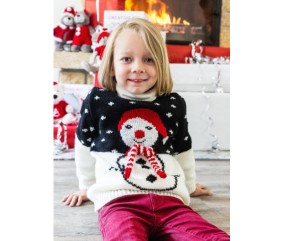 Pull de Noël enfant 1 à 4 ans - Bergère de France