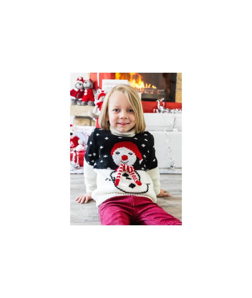 Pull de Noël enfant 1 à 4 ans - Bergère de France