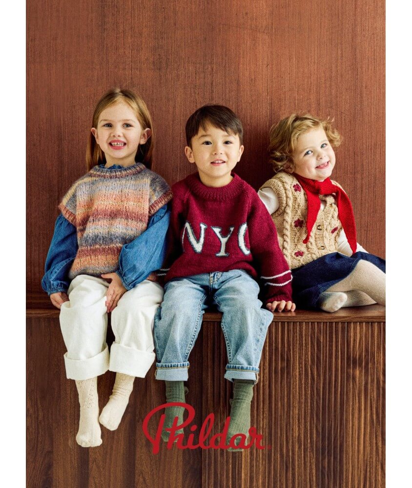Catalogue Phildar n°278 - Tricot Enfant - 23 modèles Automne/Hiver 2026