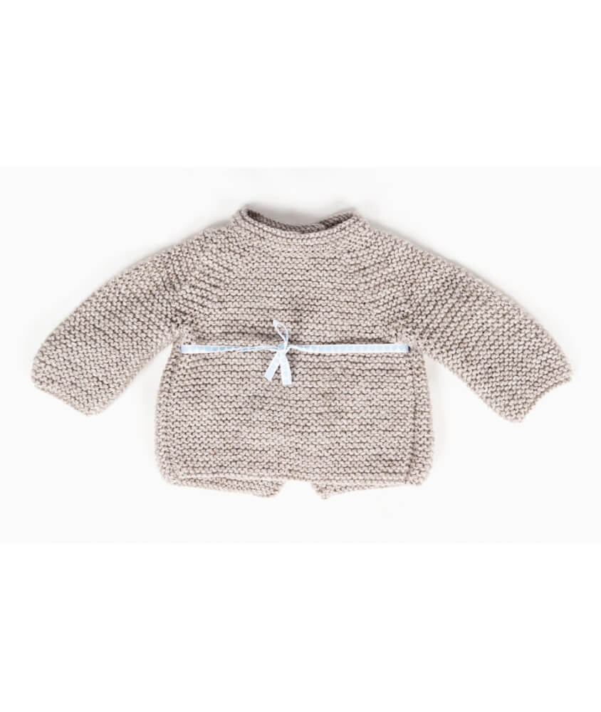 Brassière au point mousse Ben - Patron tricot Bergère de France
