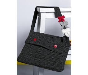Gibecière Phanie - Patron sac tricot Bergère de France