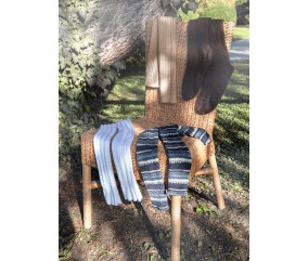 Chaussettes hautes côtes 2/2 Isla - Patron tricot Bergère de France