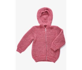 Gilet à capuche enfant - Patron tricot Bergère de France