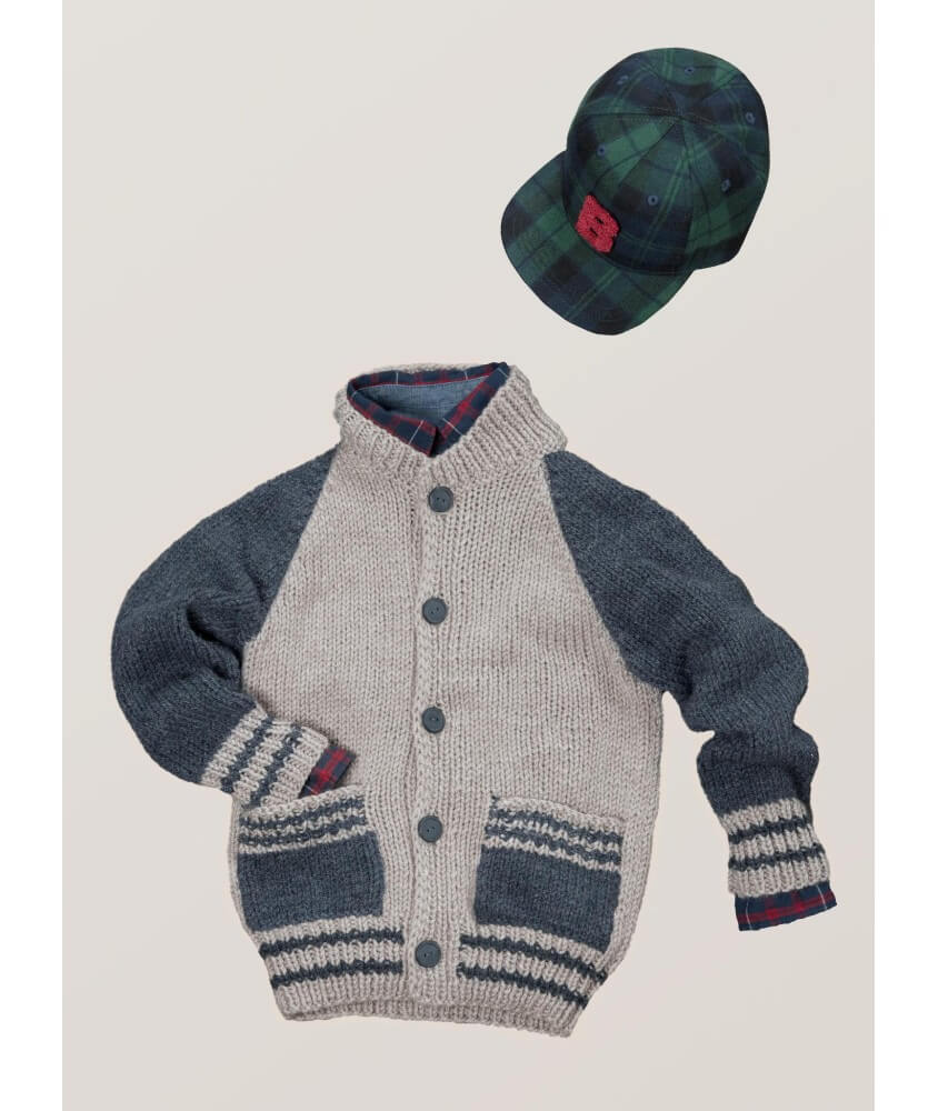 Blouson enfant - Patron tricot Bergère de France