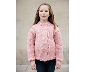 Gilet étoile enfant - Patron tricot Bergère de France