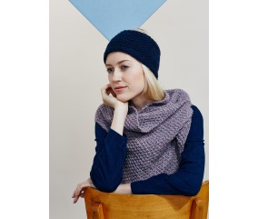 Large bandeau à torsades femme - Patron tricot Bergère de France