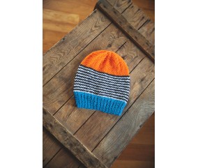E-MODELE ENFANT - BONNET RAYÉ GARÇON - BERGÈRE DE FRANCE