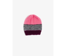 E-MODELE FEMME - BONNET RAYÉ - BERGÈRE DE FRANCE