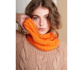 E-MODELE MIXTE - SNOOD À TORSADES - BERGÈRE DE FRANCE