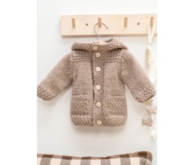 E-MODELE BÉBÉ - DUFFLE COAT À POCHES SAM - BERGÈRE DE FRANCE