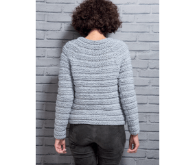 E-MODELE HOMME - PULL COL ROND RAYÉ - BERGÈRE DE FRANCE