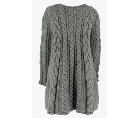 E-MODELE FEMME - MANTEAU À TORSADES - BERGÈRE DE FRANCE