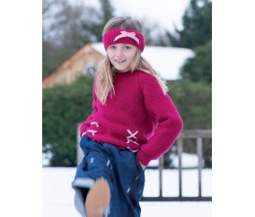 E-MODELE FEMME - PULL RAGLAN COL ROND - BERGÈRE DE FRANCE