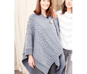 E-MODELE MIXTE - ÉTOLE PONCHO - BERGÈRE DE FRANCE