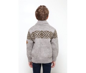 E-MODELE FEMME - GILET COL CHÂLE - BERGÈRE DE FRANCE