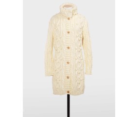 E-MODELE FEMME - MANTEAU IRLANDAIS - BERGÈRE DE FRANCE