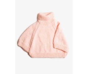 E-MODELE FEMME - PULL CAPE À COL ROULÉ - BERGÈRE DE FRANCE