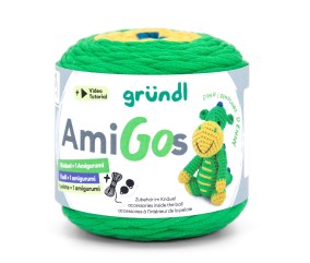 AmiGos - Pelote coton à amigurumi 100 g - Gründl