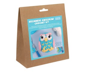 Kit Crochet Amigurumi Chouette - Debutant - Trimits