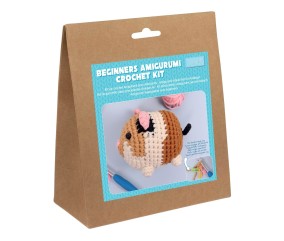 Kit Crochet Amigurumi Cochon d'Inde - Debutant - Trimits