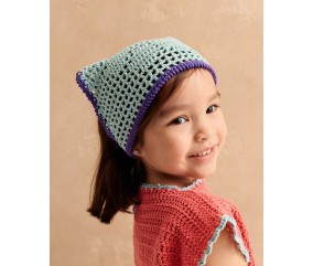 Patron Bandana MONA au crochet Phildar