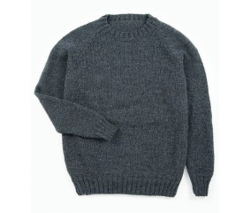 E-MODELE FEMME - PULL RAGLAN COL ROND - BERGÈRE DE FRANCE