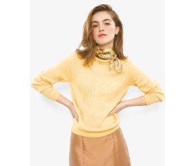 E-MODELE FEMME - PULL COL V DENTELLE FANTINE - BERGÈRE DE FRANCE