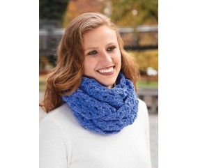 E-MODELE - SNOOD AU CROCHET FUNNY - GRÜNDL