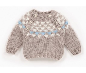 Pull jacquard raglan - BERGÈRE DE FRANCE