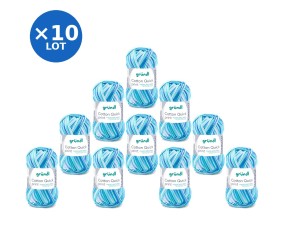 Lot de 10 pelotes COTTON...