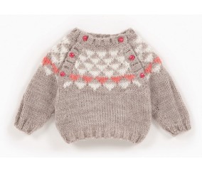 Pull jacquard raglan - BERGÈRE DE FRANCE