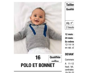 Polo et bonnet Bily - BERGÈRE DE FRANCE