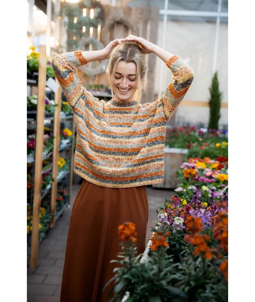 Pull d'été tricoté en Cotton Quick Print Gründl