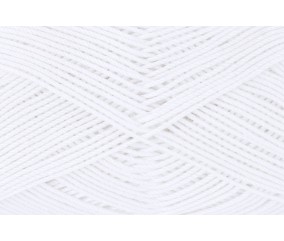 Fil à tricoter COTTON QUICK UNI - Gründl - PPSC - certifié Oeko-Tex - 01 Blanc - vue 32