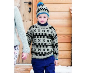 Pull jacquard col rond - BERGÈRE DE FRANCE