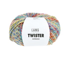 Pelote Twister 100g — Laine Vierge Chunky — Lang Yarns