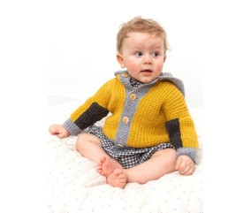 Gilet à capuche Barnabé - BERGÈRE DE FRANCE