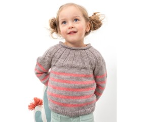 Pull empiècement col roulotte Barbara - BERGÈRE DE FRANCE