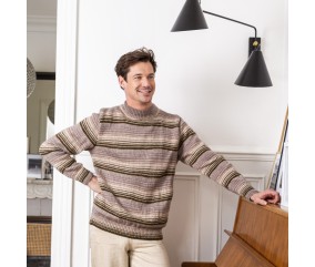 Pull homme rayé Bastien - BERGÈRE DE FRANCE