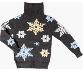 Pull jacquard flocon Babeth - BERGÈRE DE FRANCE