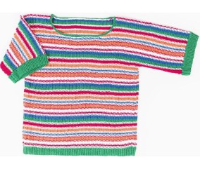 Pull femme coton rayé Carole - BERGÈRE DE FRANCE