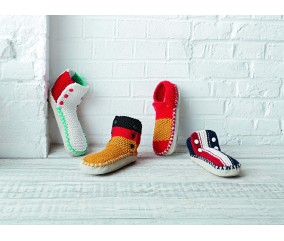 Chaussons semelles 2 couleurs - BERGÈRE DE FRANCE