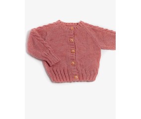 Gilet raglan à torsades - BERGÈRE DE FRANCE