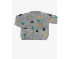 Pull raglan jacquard graphique - BERGÈRE DE FRANCE